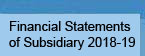 Financial Statements of Subsidiary