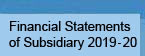 Financial Statements of Subsidiary